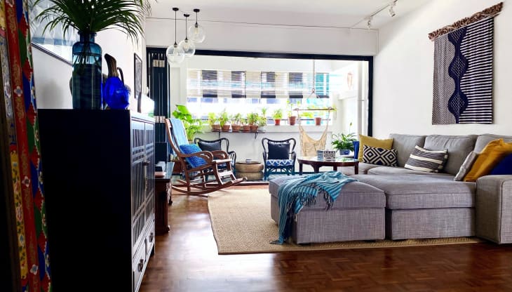 Singapore Apartment with Dreamy Balcony | Apartment Therapy